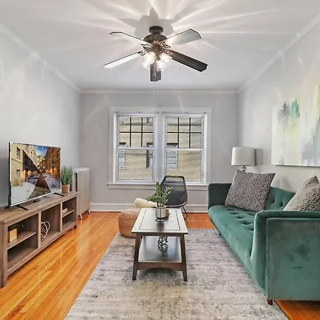 1br Beautifully Furnished With King-sized Bed - Marshfield W2 * Chicago