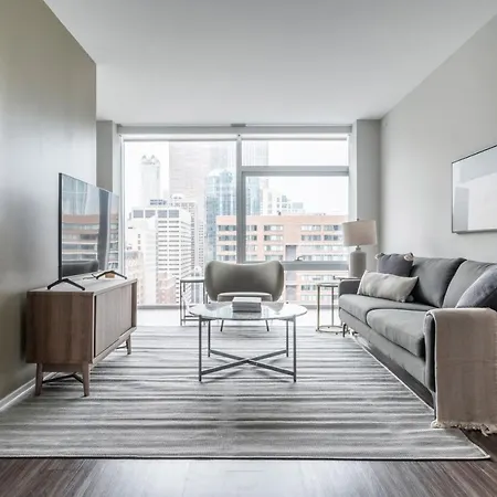 Apartment Streeterville 1br W Pool Gym Nr Riverwalk Chi-877 *