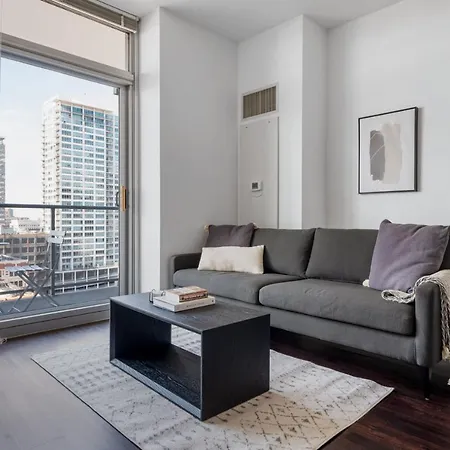 South Loop 1br W Gym Lounge Nr Grant Park Chi-848