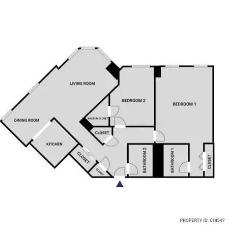 Gold Coast 2br W Doorman Gym 2 Blocks To L Chi-547 *