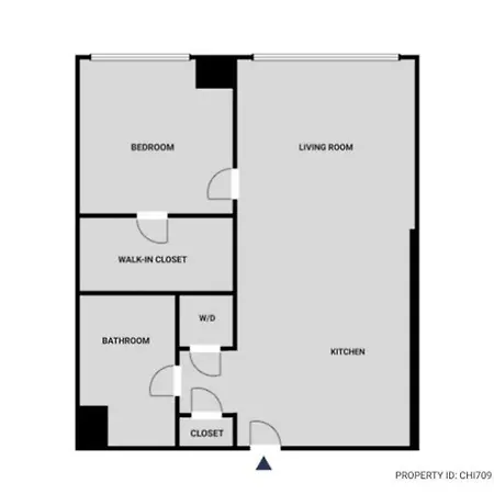 Apartment Logan Sq 1br W Pool Deck Gym Nr L Chi-709 Chicago