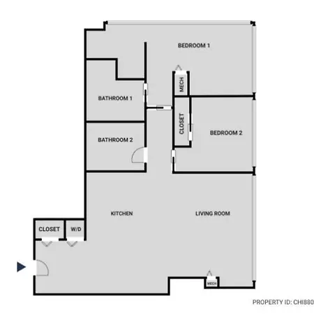 Apartment Streeterville 2br W Pool Gym Nr Riverwalk Chi-880 *
