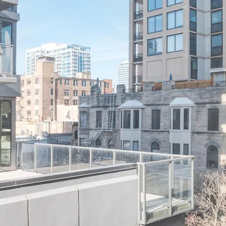 River North 1br W Gym Lounge Roof Nr Riverwalk Chi-890 Apartment
