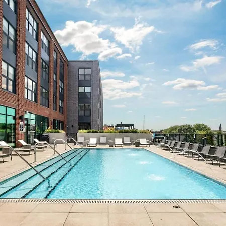 Apartment Logan Sq Studio W Pool Deck Gym Nr L Chi-727 *