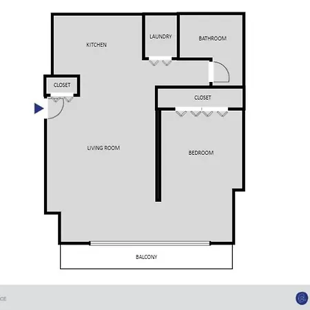 Apartment Gold Coast 1br W Gym Terrace Nr The L Chi-64 Chicago