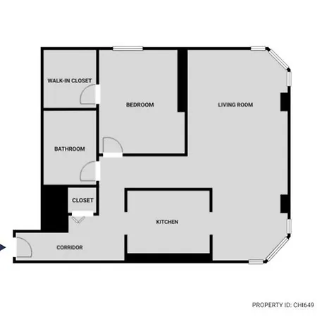 Gold Coast 1br W Deck Gym Lounge 1 Block To L Chi-649