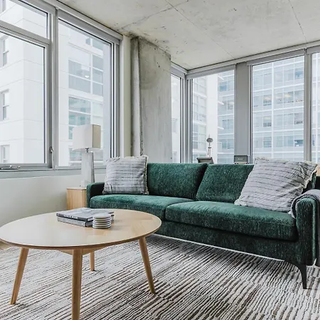 Apartment Blueground West Loop Rooftop Pool Gym Chi-1140 *