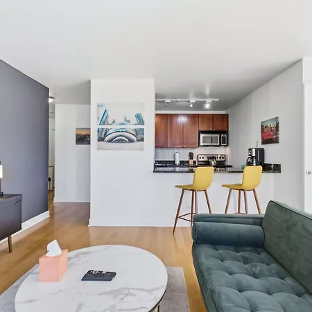 2bd River North Million Dollar Views! Parking Incl Apartment