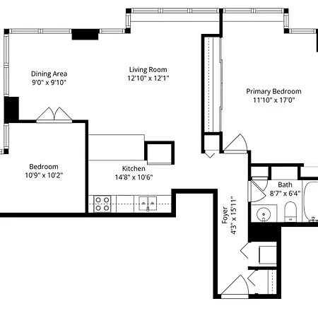 Apartment 2bd River North Million Dollar Views! Parking Incl Chicago
