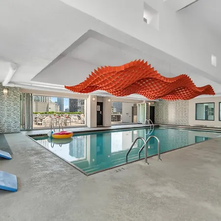 Apartment Gold Cost Rooftop With Indoor Pool And In Out Parking Chicago