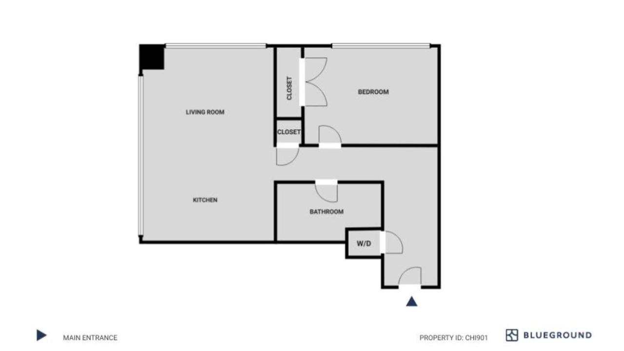 River North 1br W Gym Lounge Roof Nr Riverwalk Chi-901 * Chicago