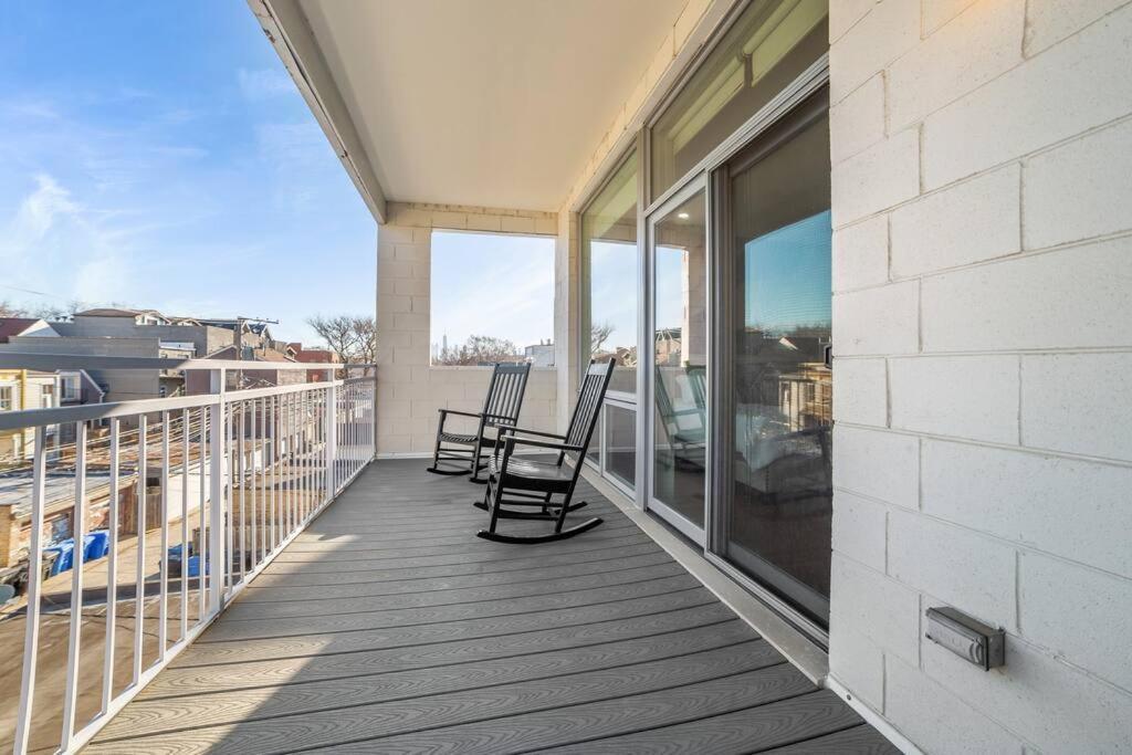 Apartamento Large 4-bedroom Upscale W Rooftop Chicago