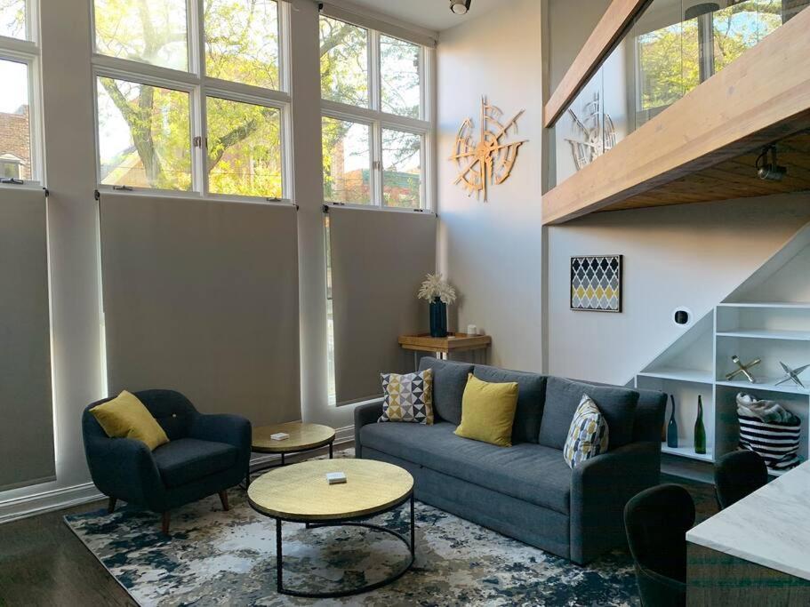 Lincoln Park Light-filled Loft Appartement *