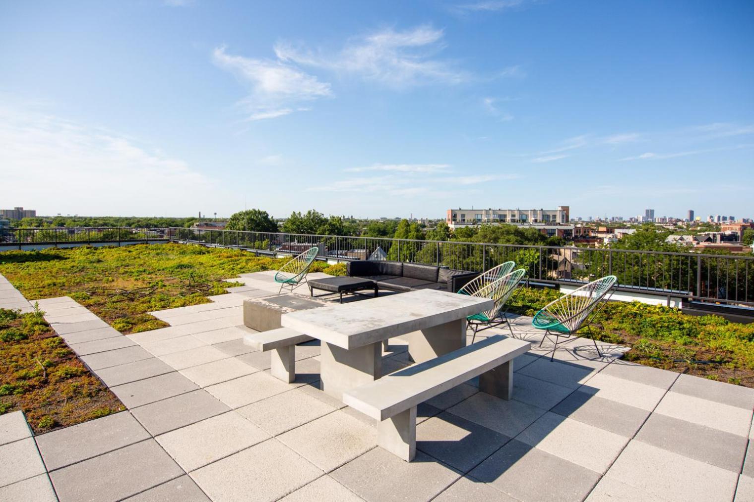 Apartamento Bucktown 1br W Roof Bbq 1 Block To Blue Line Chi-662 Chicago