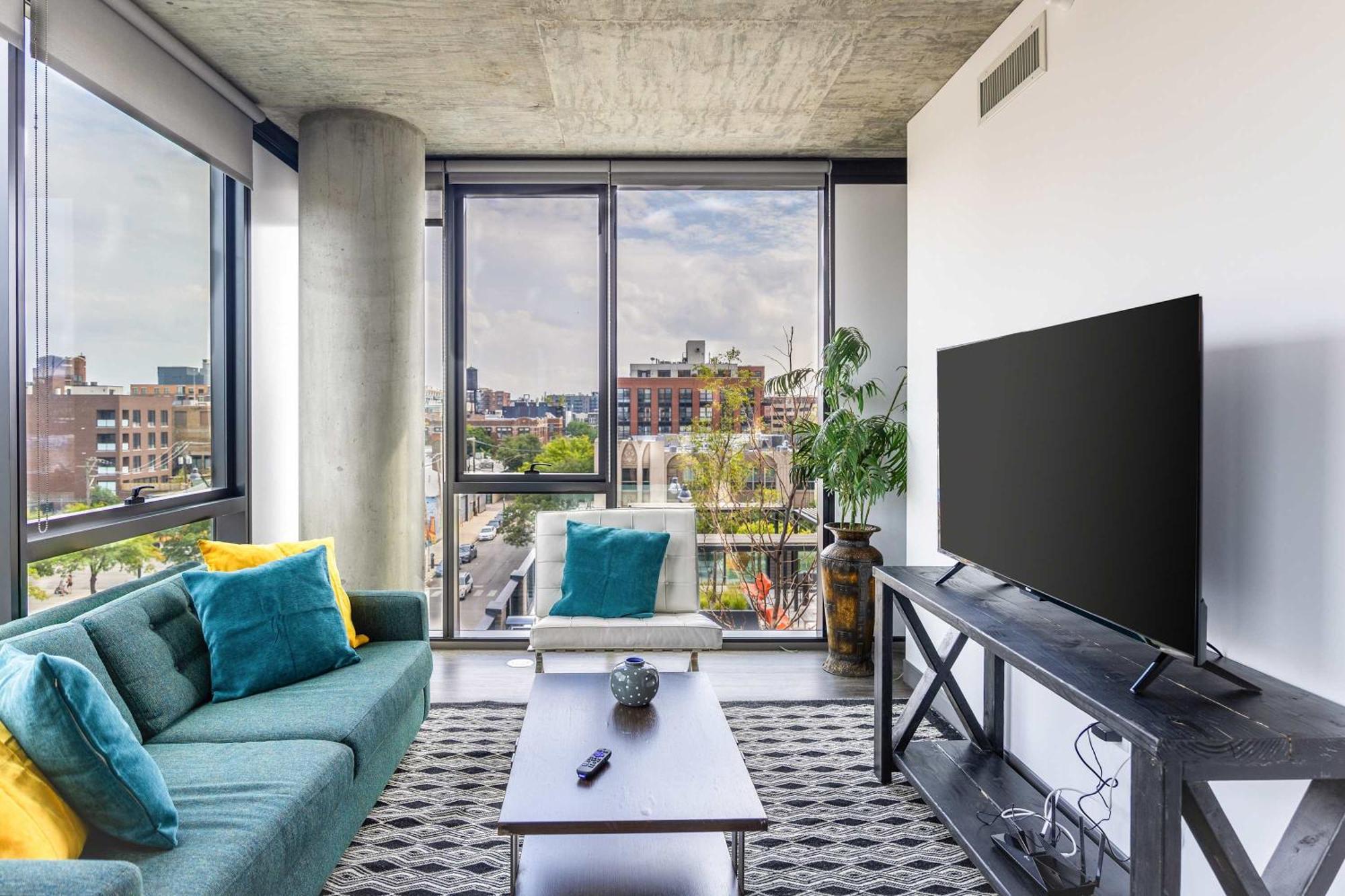 Appartement New Sleek 2br - Perfect Blend Of Comfort & Style In Chicago