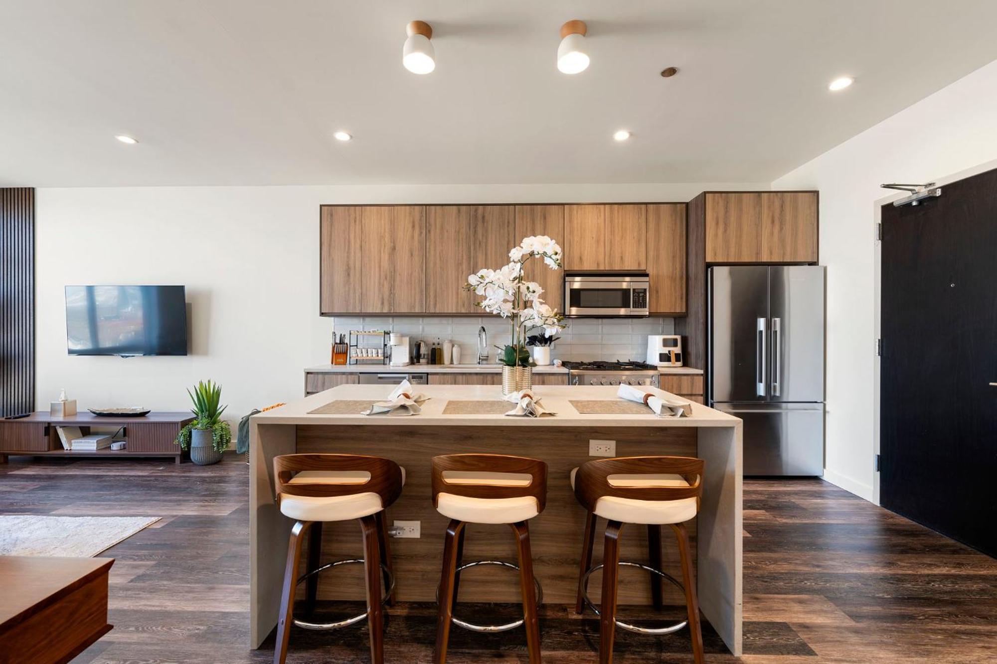 Luxury 2bd-2ba View-gym-rooftop Appartement Chicago