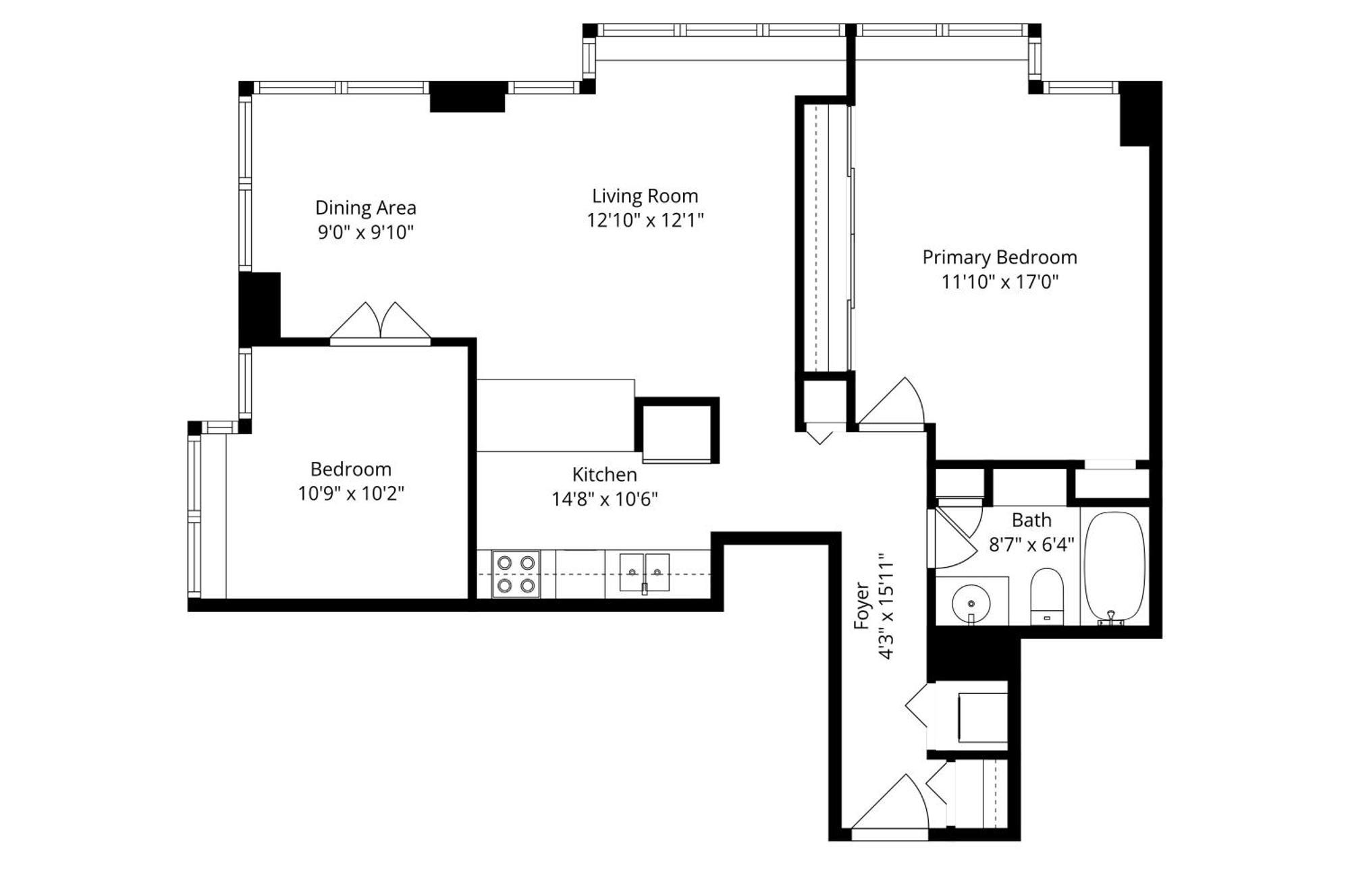 Apartment 2bd River North Million Dollar Views! Parking Incl Chicago