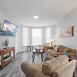 Newly Rehabbed Greystone With 2 Private Apartments, Backyard, Garage, Laundry, Close To Expressway *