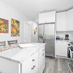 Newly Rehabbed Greystone With 2 Private Apartments, Backyard, Garage, Laundry, Close To Expressway