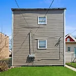 Newly Rehabbed Greystone With 2 Private Apartments, Backyard, Garage, Laundry, Close To Expressway