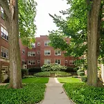 Evanston 2Br W Courtyard Nr Northwestern Beach Chi-953