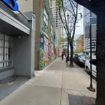 Secure, Quiet, Solo Traveler Fave, Free Coffee