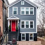 Wicker Park 6bd 4ba, Steps From Cta, Parking Incl