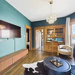 Wrigleyville Gem With Hidden Bar & Vintage Charm *