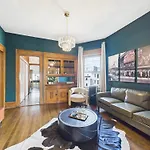 Wrigleyville Gem With Hidden Bar & Vintage Charm Chicago