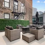 River North Private Deck With In And Out Parking