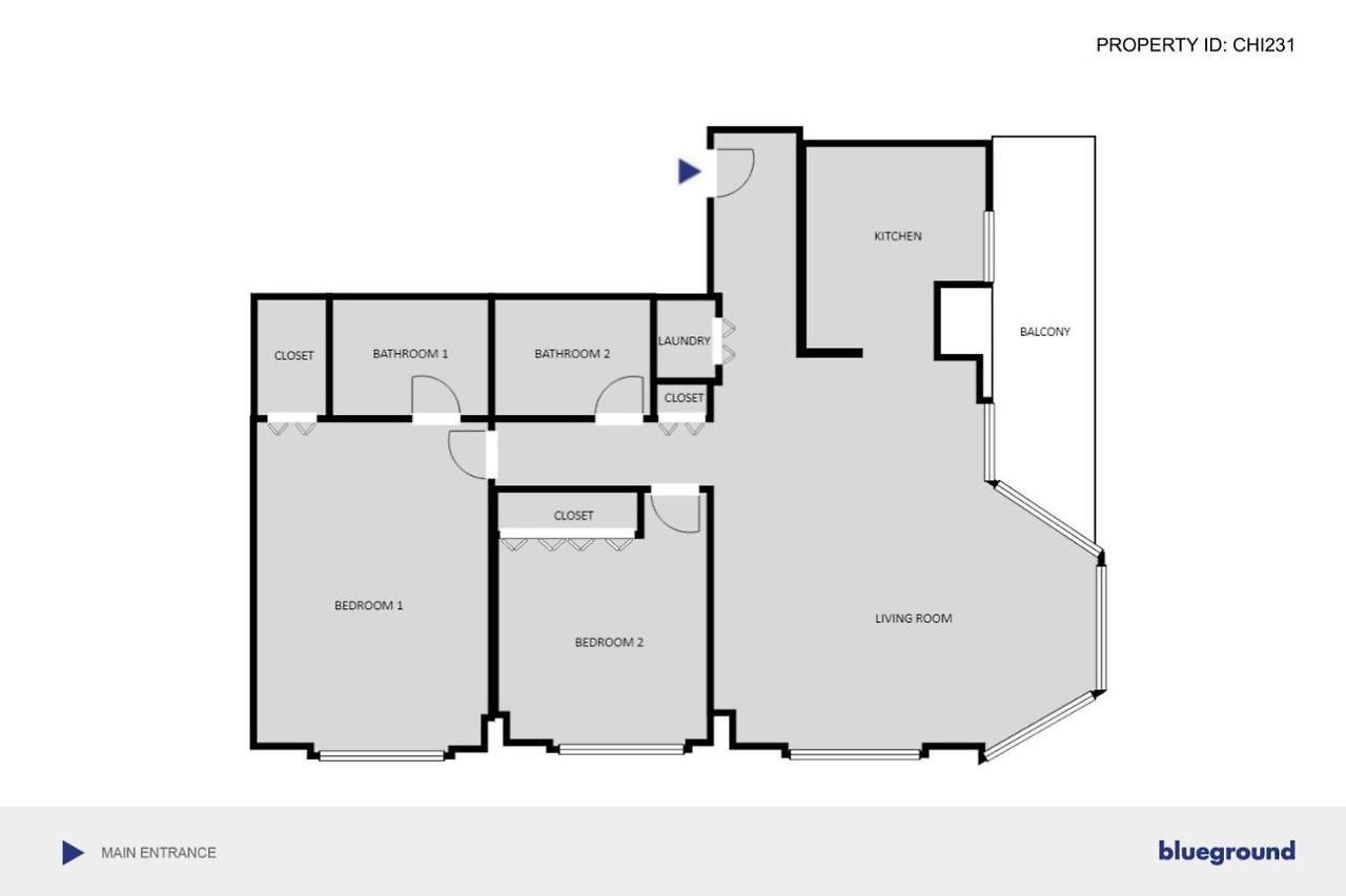 Gold Coast 2br W Gym Lounge Pool Nr Mag Mile Chi-231 * Chicago