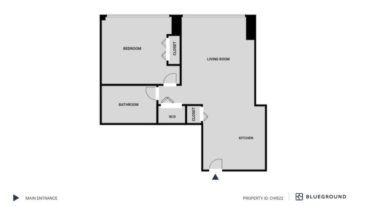 W Loop 1br W Pool Coworking Gym 1 Block To L Chi-522 Apartment Chicago