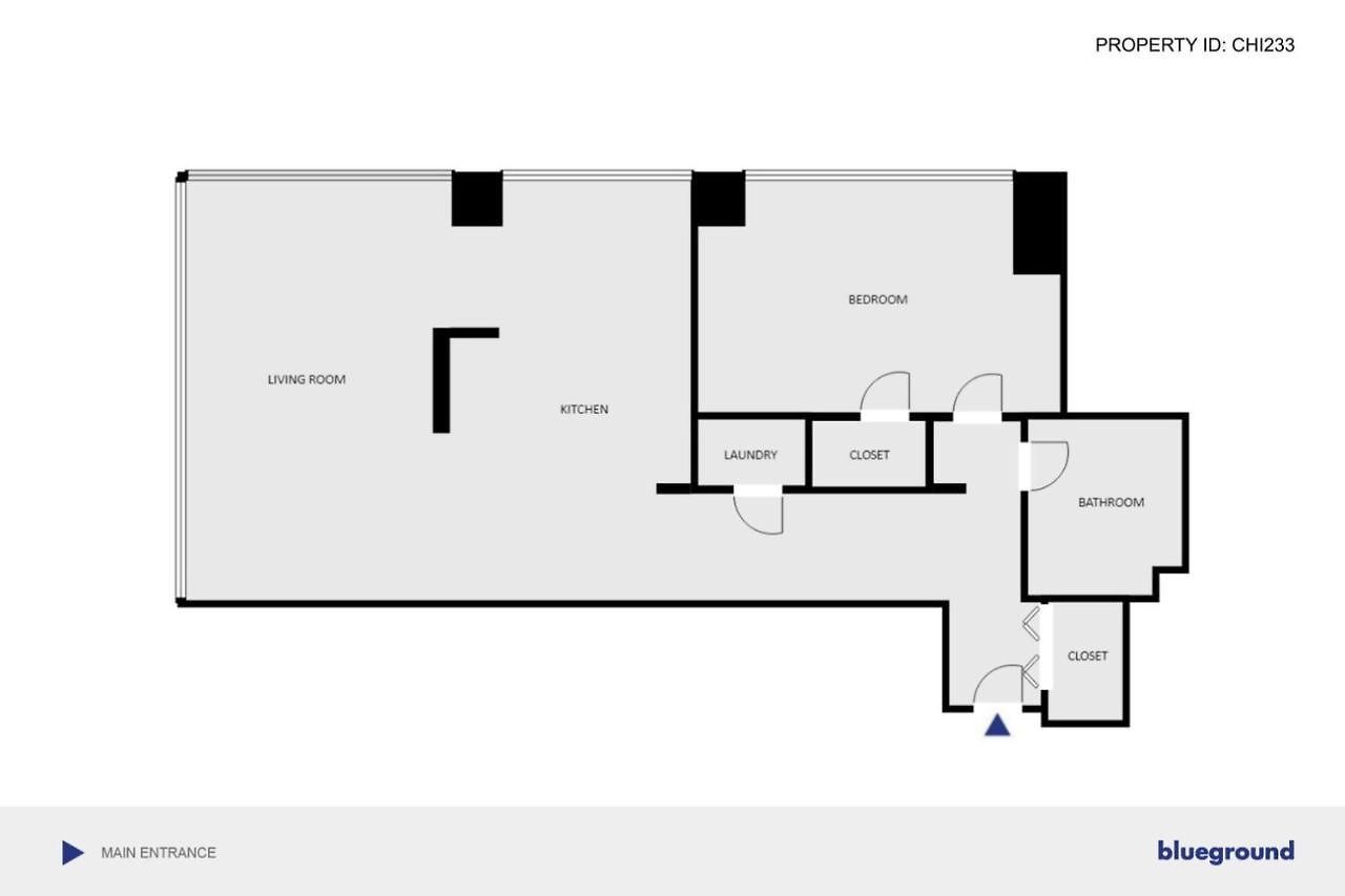 Loop 1br W Gym Pool Nr Financial District Chi-233 Apartment