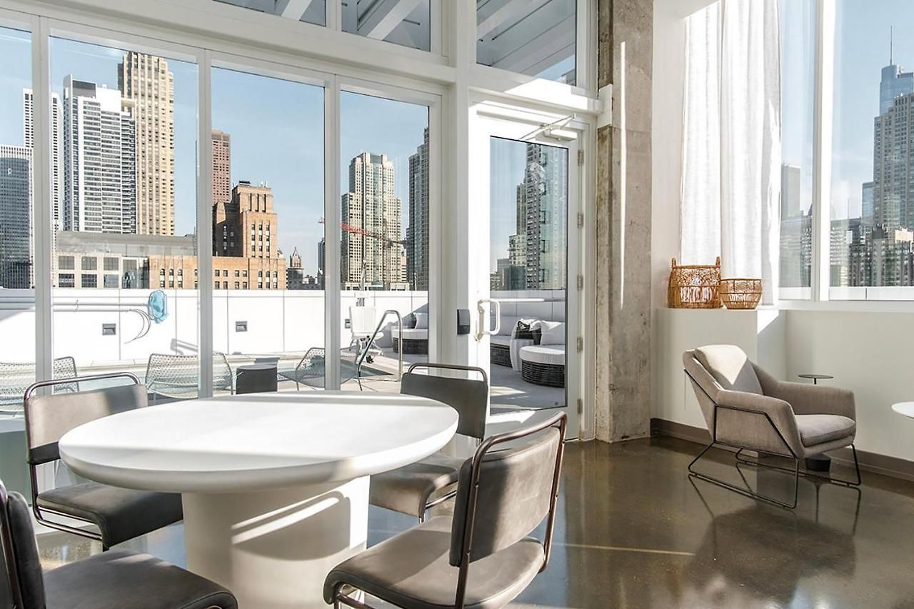 Apartment River N 1br W Gym Pool Nr L Stop Chi-362