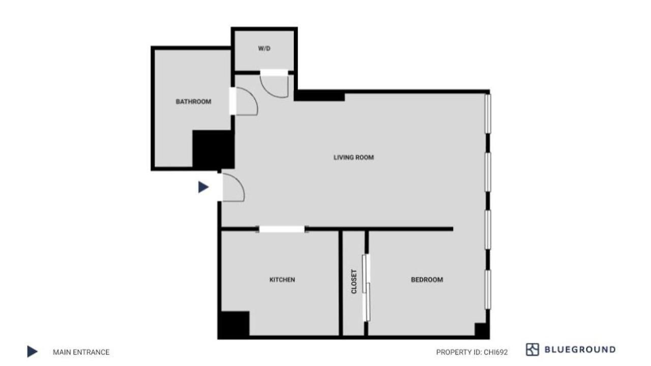 Loop 1br W Lounge Gym Roof Nr L Chi-692 Apartment