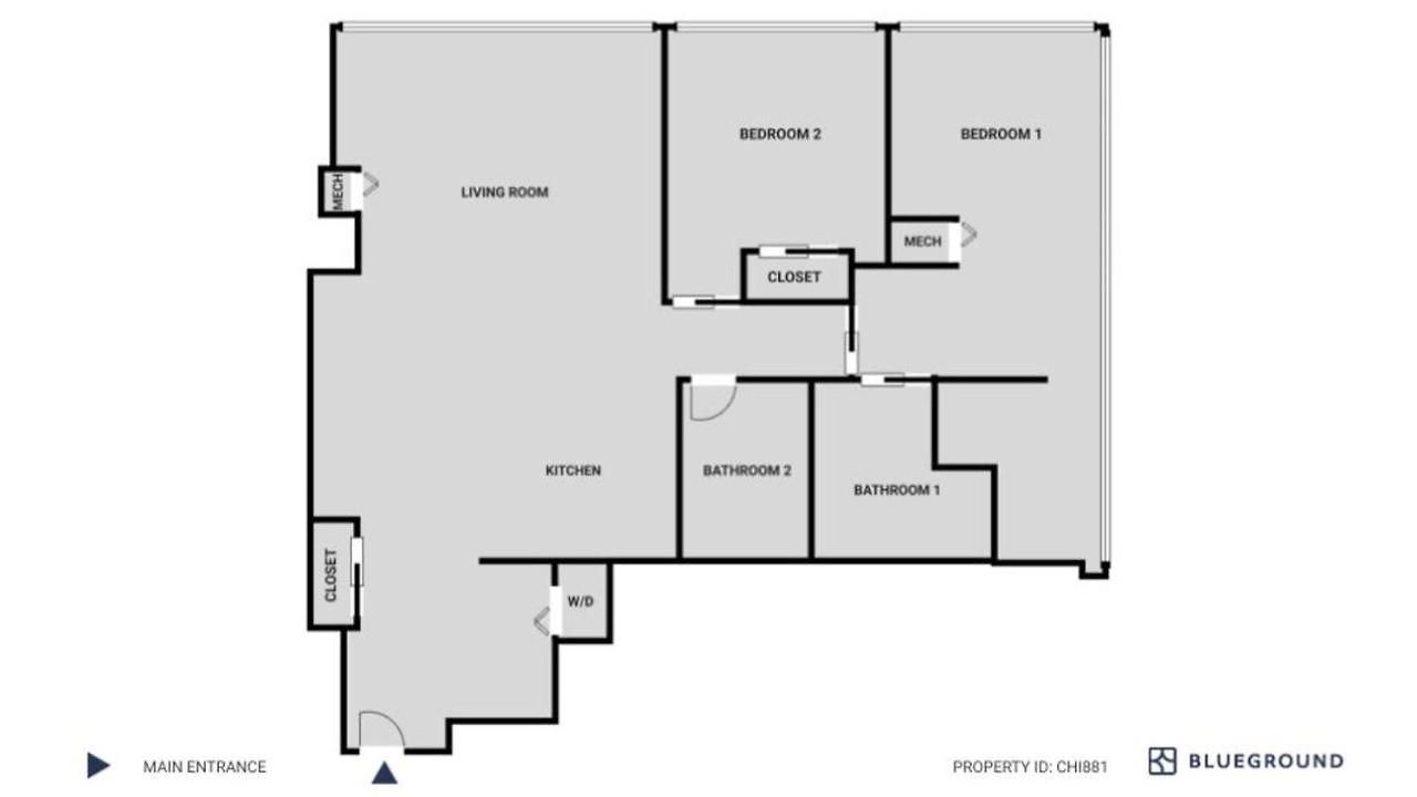 Streeterville 2br W Pool Gym Nr Riverwalk Chi-881 Apartment