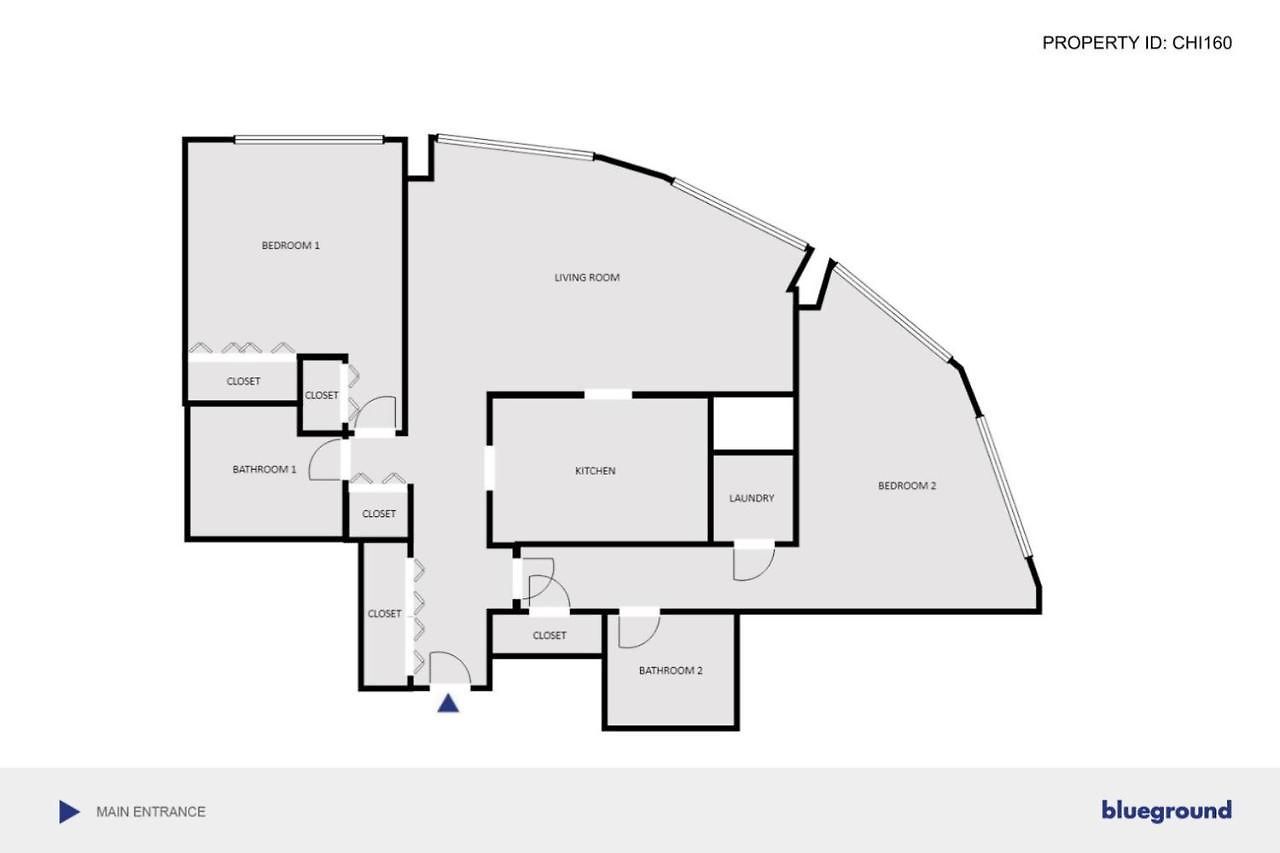 River N 2br W Gym Wd Nr Magnificent Mile Chi-160 *