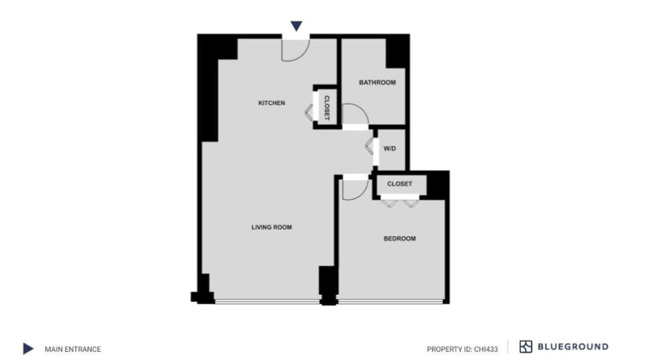 W Loop Studio W Gym Pool Coworking Nr Uic Chi-433 Apartment *