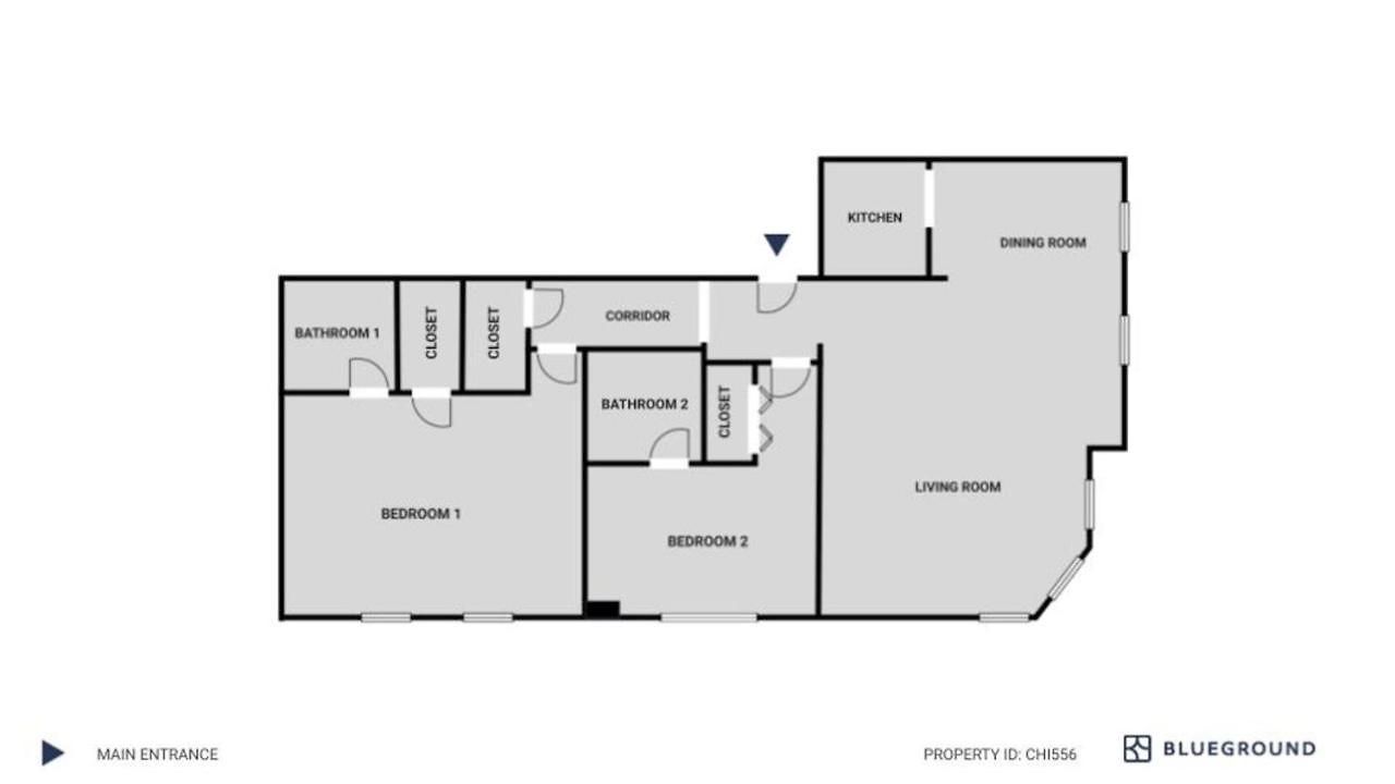 Apartment Gold Coast 2br W Doorman Gym 2 Blocks To L Chi-556 Chicago