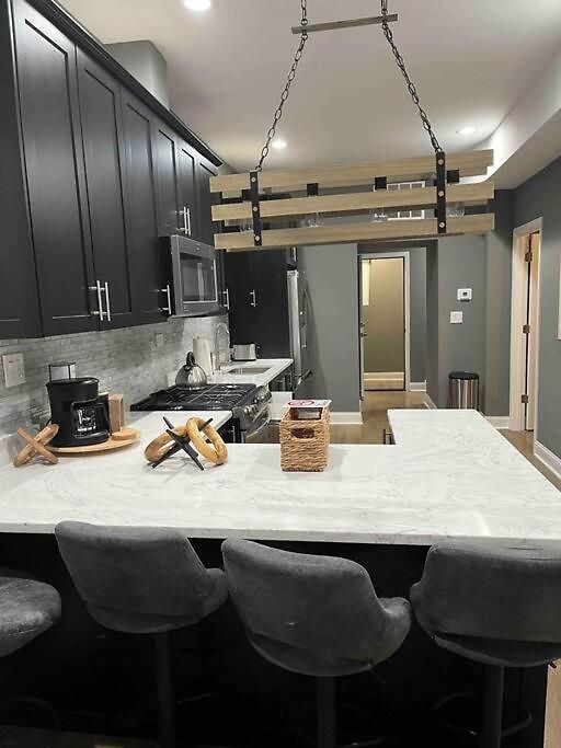 Neutral Spiraled Vibes Apartment *