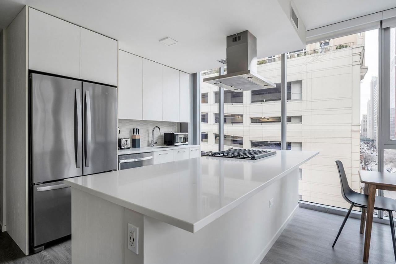 River North 1br W Gym Lounge Roof Nr L Chi-838 Apartment *