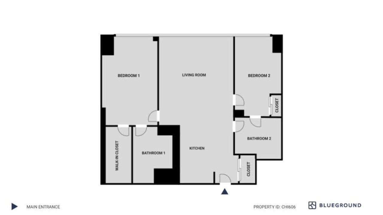 S Loop 2br W Pool Gym Next To Grant Park Chi-606 *