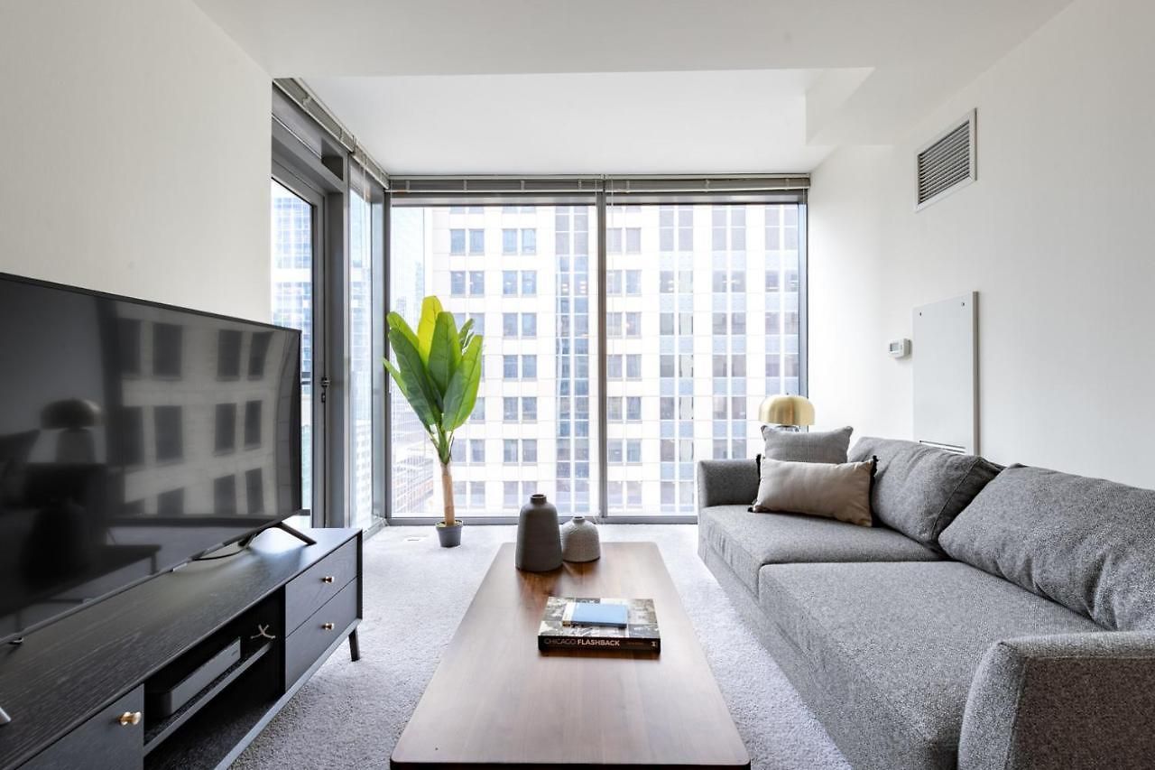 Apartment Loop 1br W Gym Pool Nr Financial District Chi-232 *