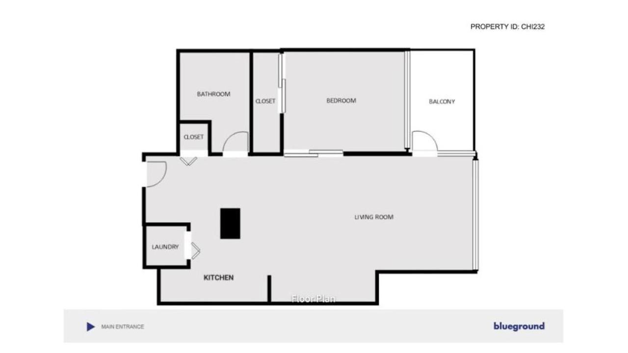 Apartment Loop 1br W Gym Pool Nr Financial District Chi-232 *