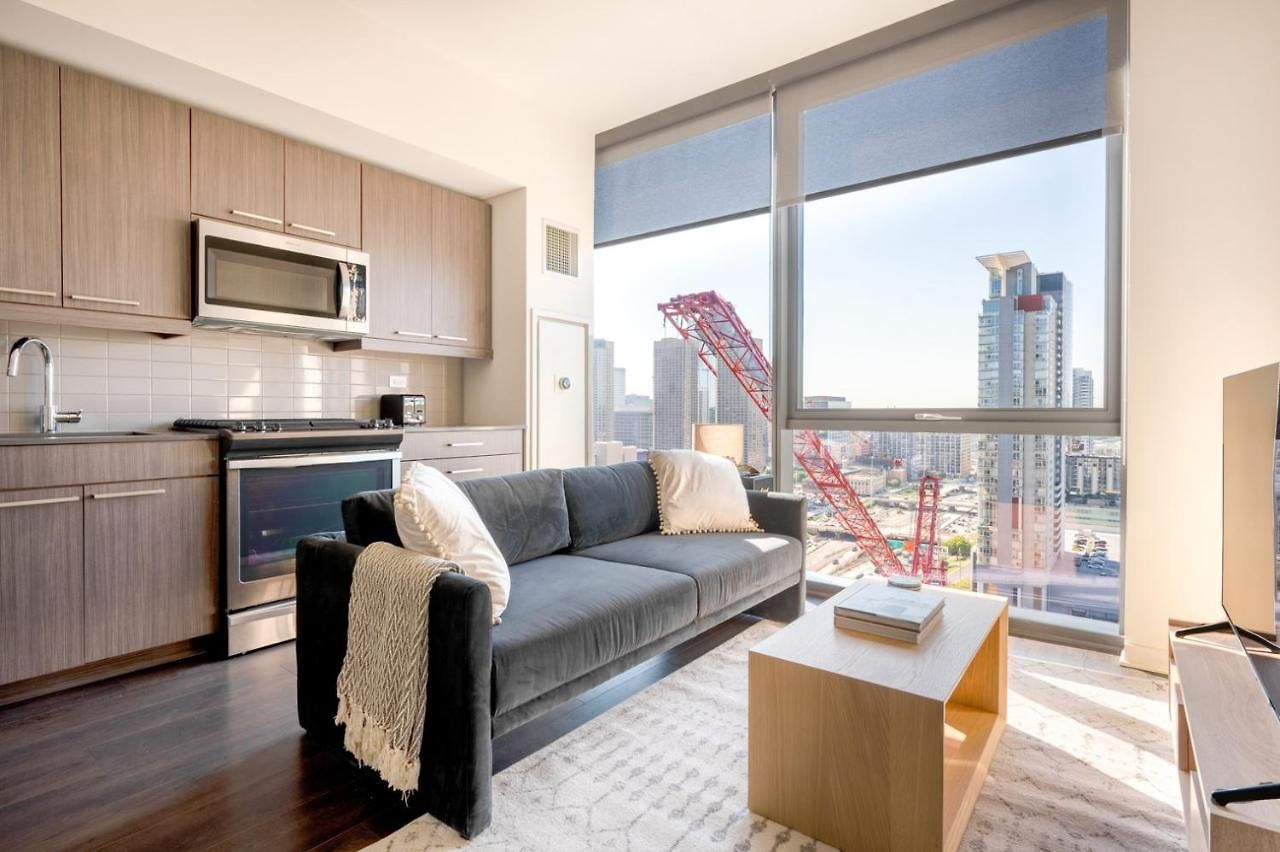 Apartment West Loop W Wd Gym Lounge Nr L Chi-778