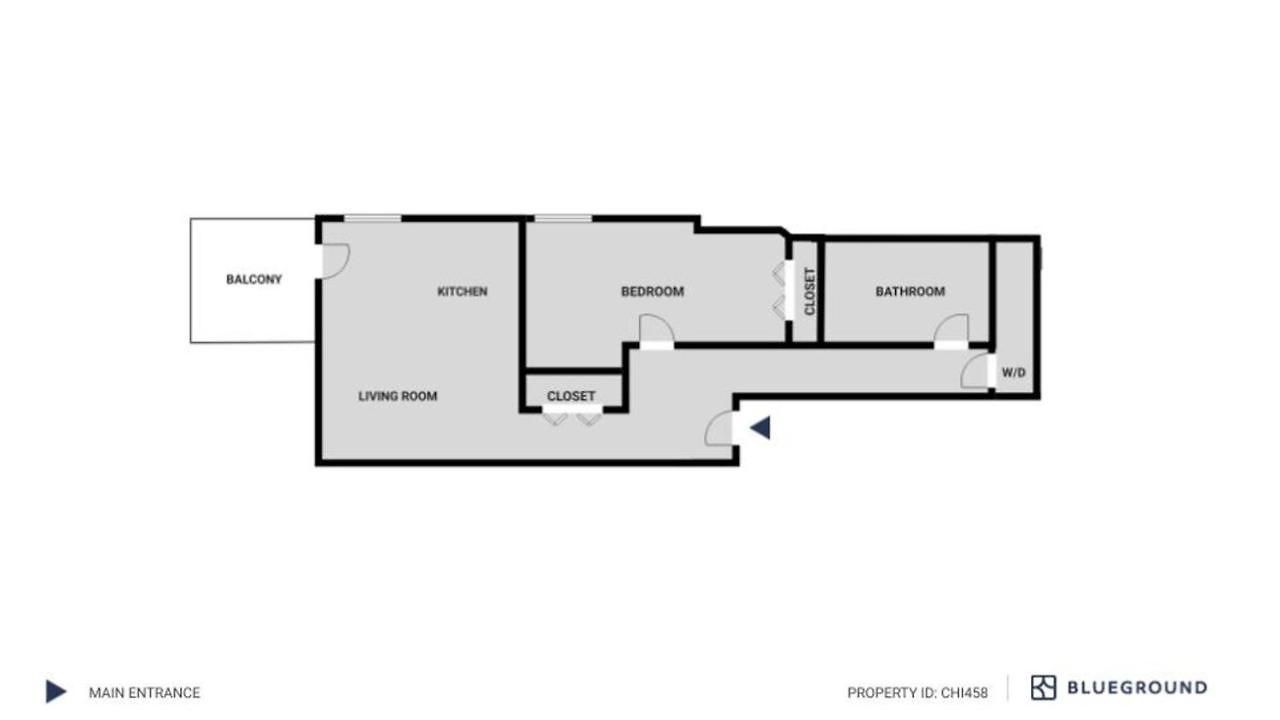 Apartment Lakeview 2br W Patio Wd Nr Wrigley Field Chi-458 *