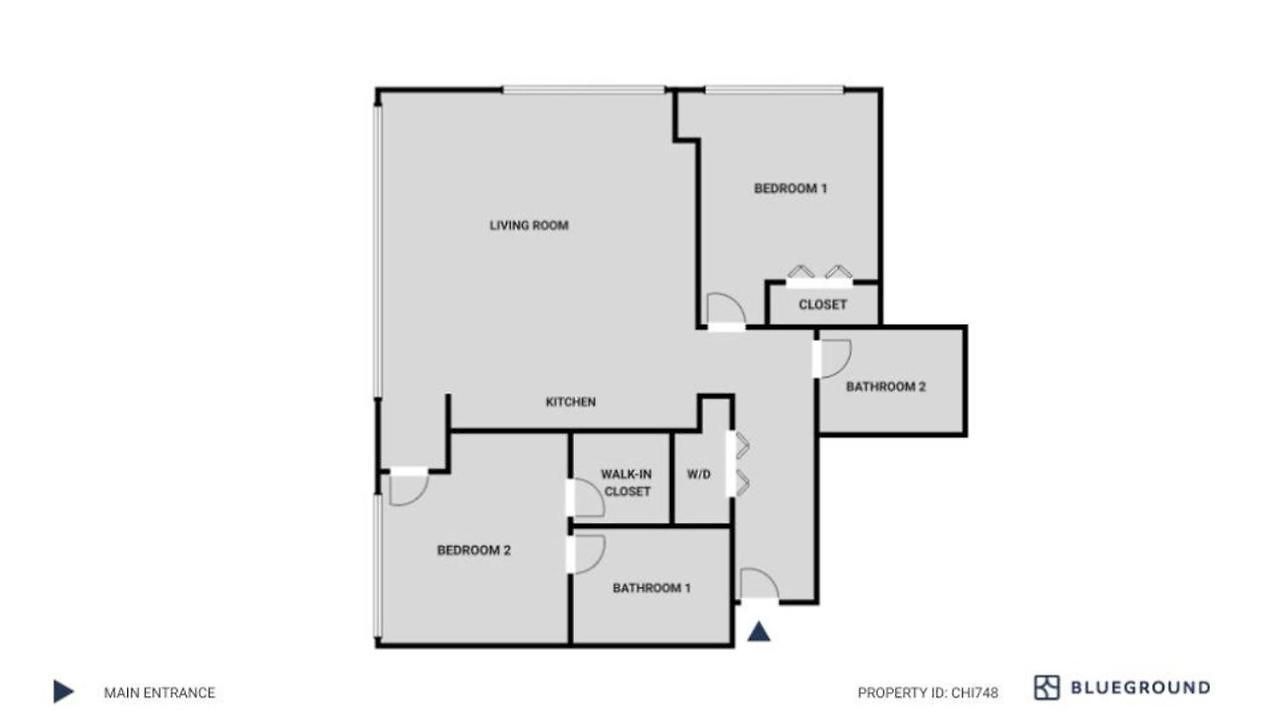 Apartment W Loop 2br W Pool Gym Lounge Nr L Chi-748 Chicago