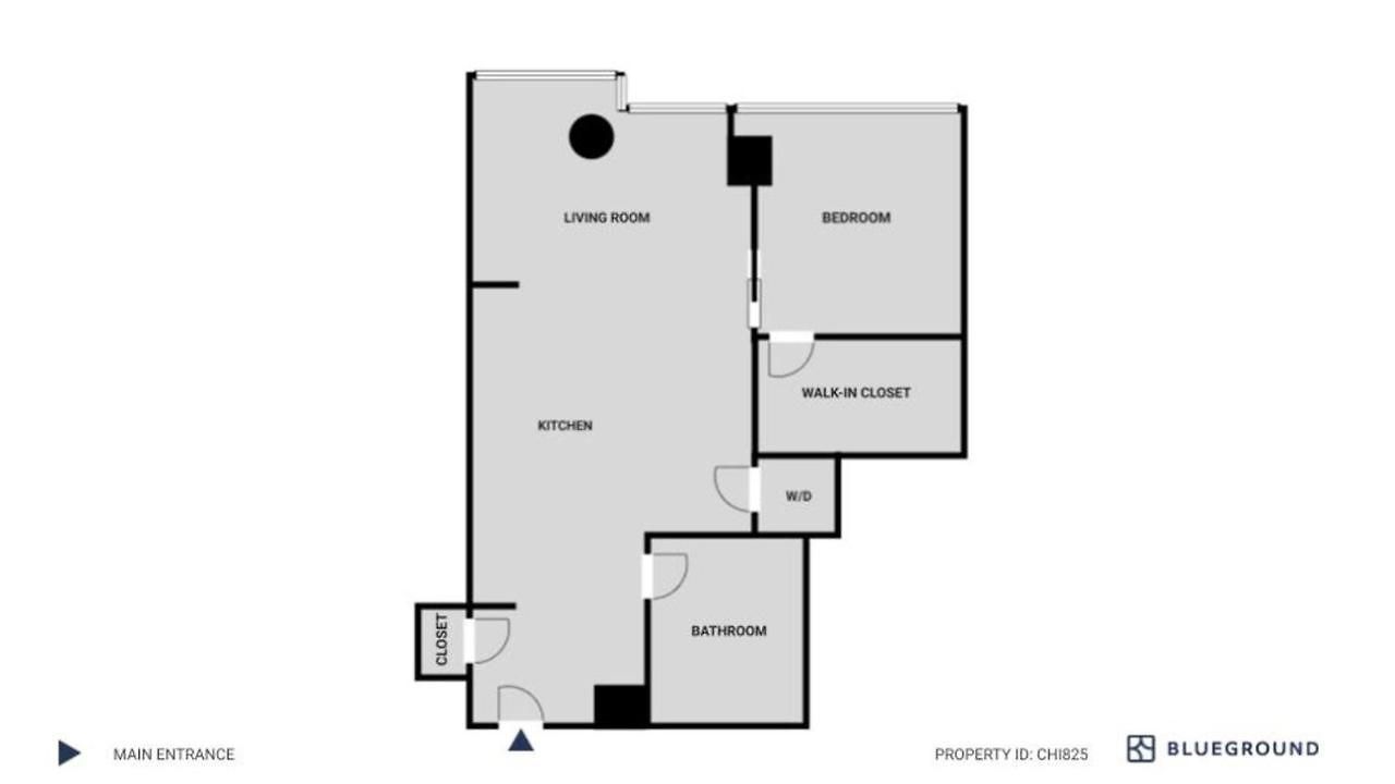 River North 1br W Gym Pool Roof Nr Riverwalk Chi-825 Apartment Chicago
