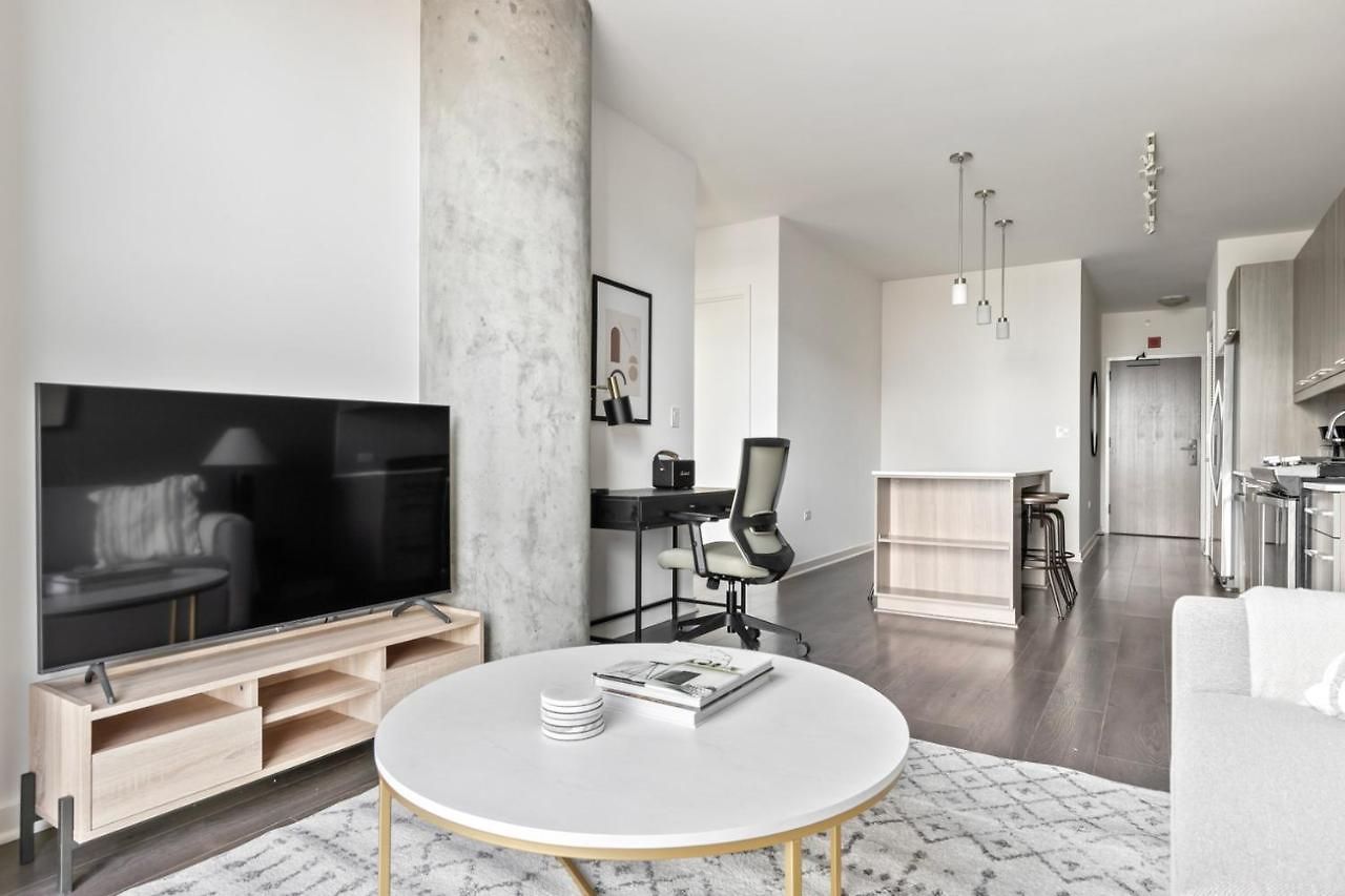 Apartment West Loop 1br W Wd Gym Lounge Nr L Chi-780 *