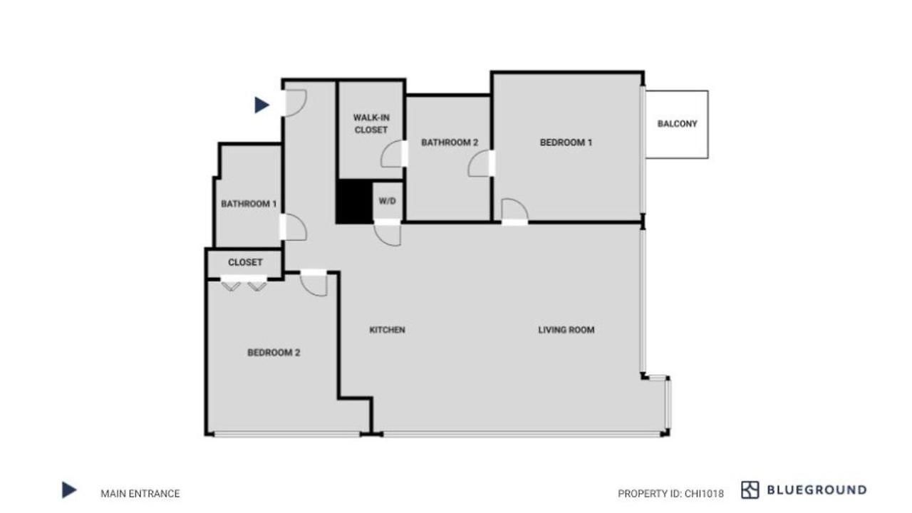 South Loop 2br W Rooftop 3 Blocks To Grant Park Chi-1018 * Chicago